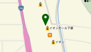 ハニーズ イオンモール下妻店の地図画像