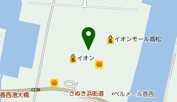 レクサス高松 イオンモール高松店の地図画像