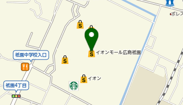 整体×骨盤KA・RA・Dafactory(カラダ ファクトリー) イオンモール広島祇園店の地図画像