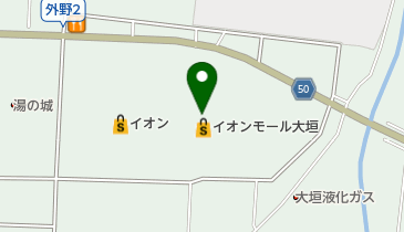 はん・印刷 大谷 イオンモール大垣店の地図画像