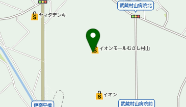 丸亀製麺 イオンモールむさし村山店の地図画像