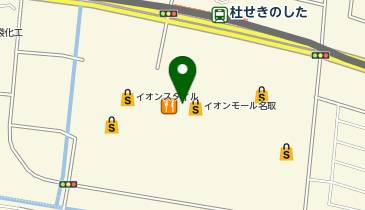 丸亀製麺 イオンモール名取店の地図画像