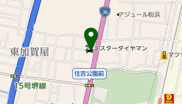 丸醤屋住之江の地図画像