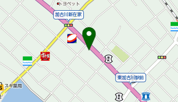 丸亀製麺 東加古川店の地図画像