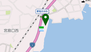 丸亀製麺 宮島口店の地図画像