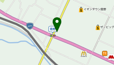 丸亀製麺 菰野店の地図画像