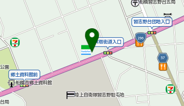 丸亀製麺 習志野台店の地図画像