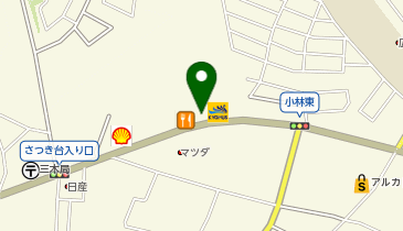 丸亀製麺 三木店の地図画像