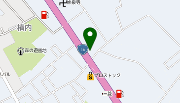 丸亀製麺 野田店の地図画像