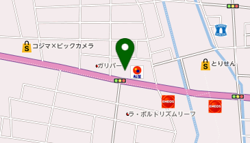 丸亀製麺 小山店の地図画像