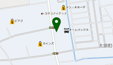 丸亀製麺 磐田店の地図画像