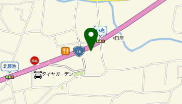 丸亀製麺 長野店の地図画像