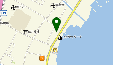 丸亀製麺 大津坂本店の地図画像