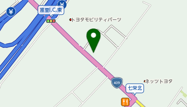 丸亀製麺 富里店の地図画像