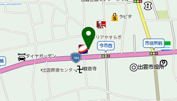 丸亀製麺 出雲店の地図画像
