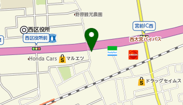 丸亀製麺 大宮西店の地図画像