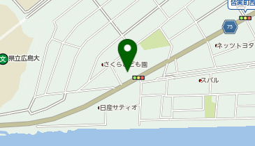 丸亀製麺 三原店の地図画像