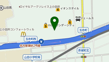 丸亀製麺 mozowondercity店の地図画像