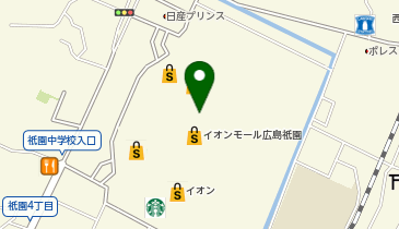 丸亀製麺 イオンモール広島祇園店の地図画像