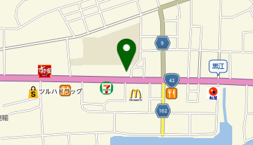 丸亀製麺 海南店の地図画像