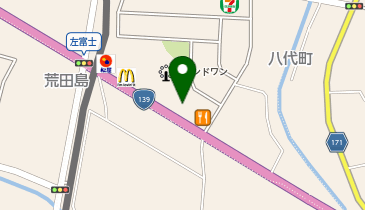 丸亀製麺 富士店の地図画像