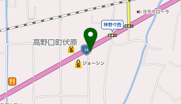 丸亀製麺 橋本店の地図画像