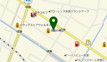 丸亀製麺 米子店の地図画像