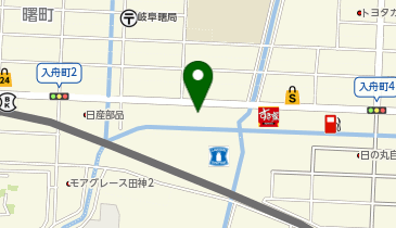丸亀製麺 岐阜東店の地図画像