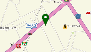 丸亀製麺 水戸南店の地図画像