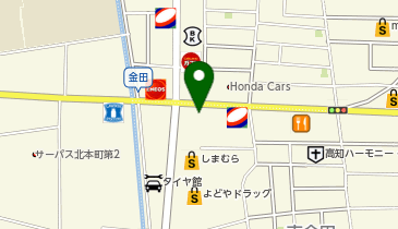 丸亀製麺 高知店の地図画像