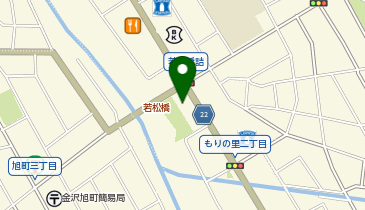 丸亀製麺 金沢もりの里店の地図画像