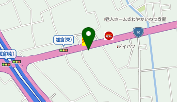 丸亀製麺 岩槻店の地図画像