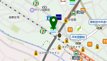 丸亀製麺 町田パリオ店の地図画像