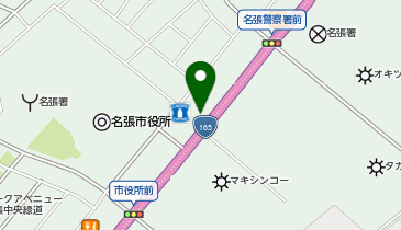 丸亀製麺 名張店の地図画像