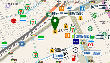 丸亀製麺 さんプラザ店の地図画像
