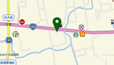 丸亀製麺 佐賀店の地図画像