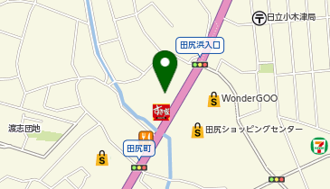 丸亀製麺 日立店の地図画像