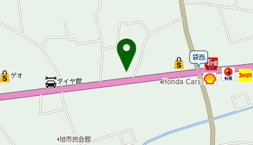 丸亀製麺 旭店の地図画像