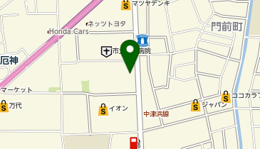 丸亀製麺 西宮店の地図画像