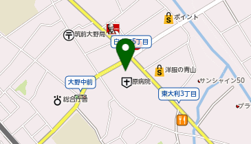丸亀製麺 大野城店の地図画像