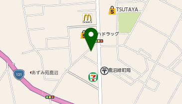 丸亀製麺 鹿沼店の地図画像