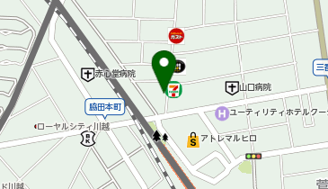 丸亀製麺 川越クレアモール店の地図画像