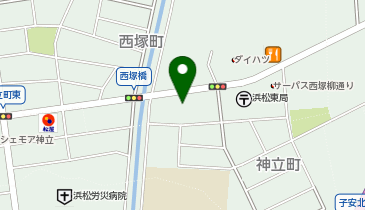 丸亀製麺 浜松西塚店の地図画像