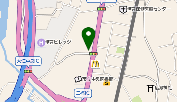 丸亀製麺 伊豆の国店の地図画像