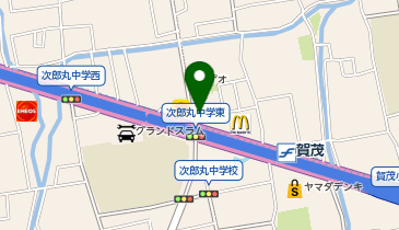 丸亀製麺 福岡賀茂店の地図画像