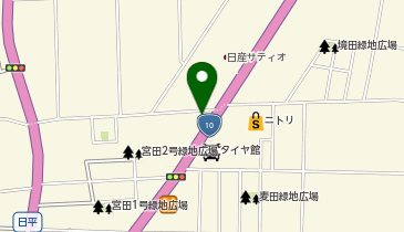 丸亀製麺 宮崎住吉店の地図画像