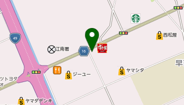 丸亀製麺 新潟亀田店の地図画像