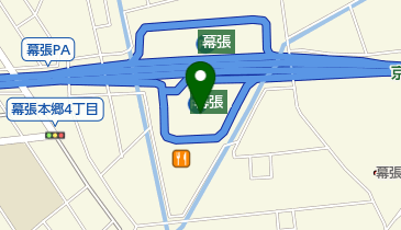 長田本庄軒パサール幕張上りの地図画像