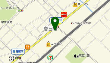 丸亀製麺 泉大津店の地図画像