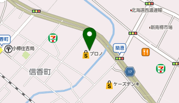 丸亀製麺 小樽店の地図画像